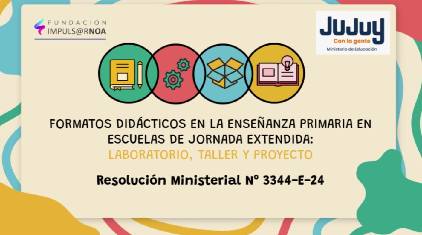 FORMATOS DIDÁCTICOS EN LA ENSEÑANZA PRIMARIA EN ESCUELAS DE JORNADA EXTENDIDA: LABORATORIO, TALLER Y PROYECTO